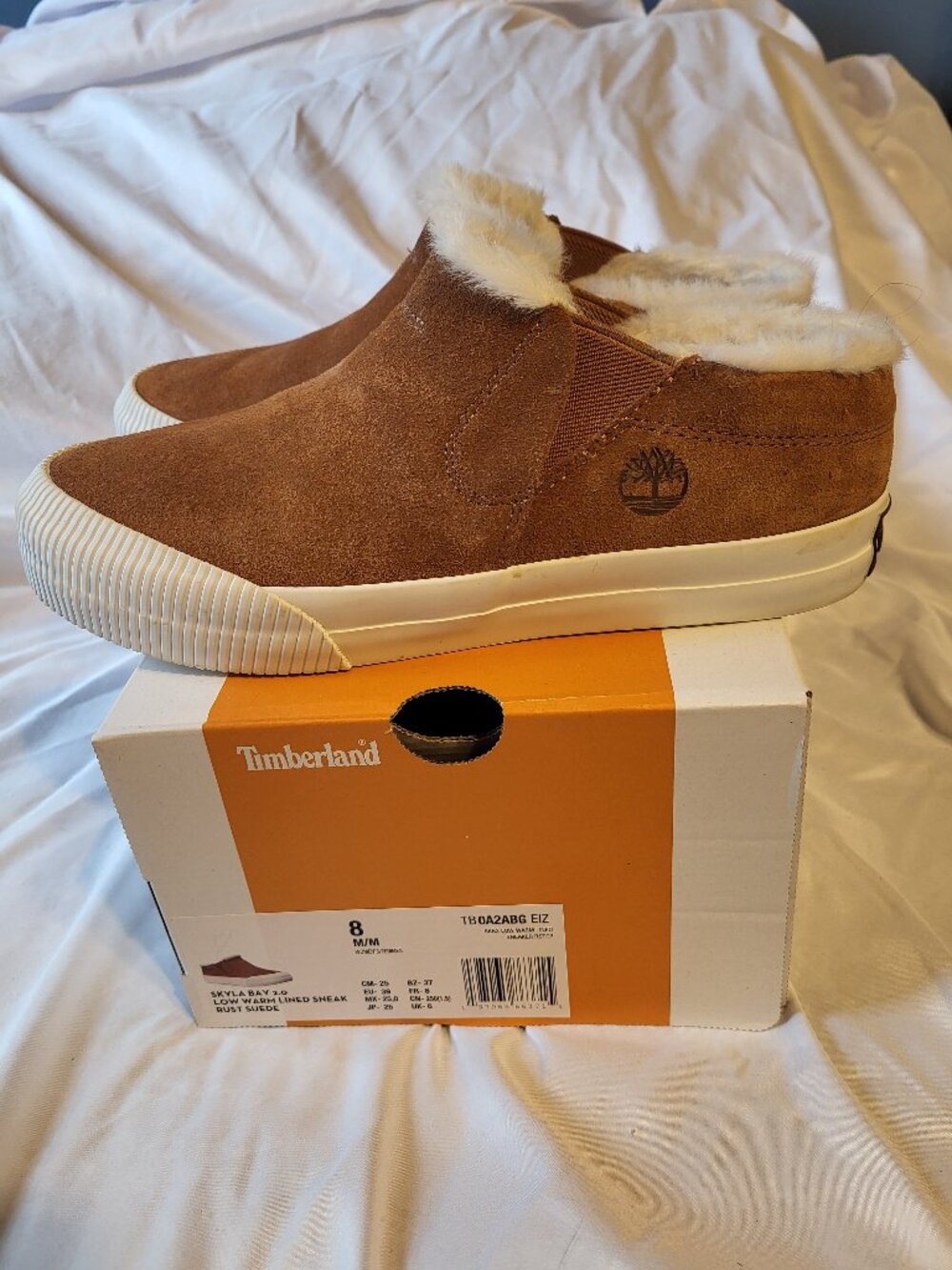 Womens Timberland Skyla Bay low warm lined sneaker